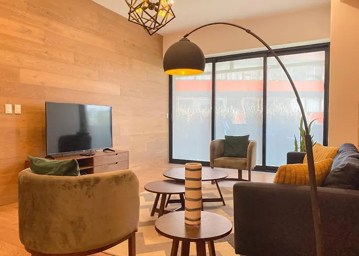 Apartamento Luxurious And Centric 3bd With Pool And Gym México DF